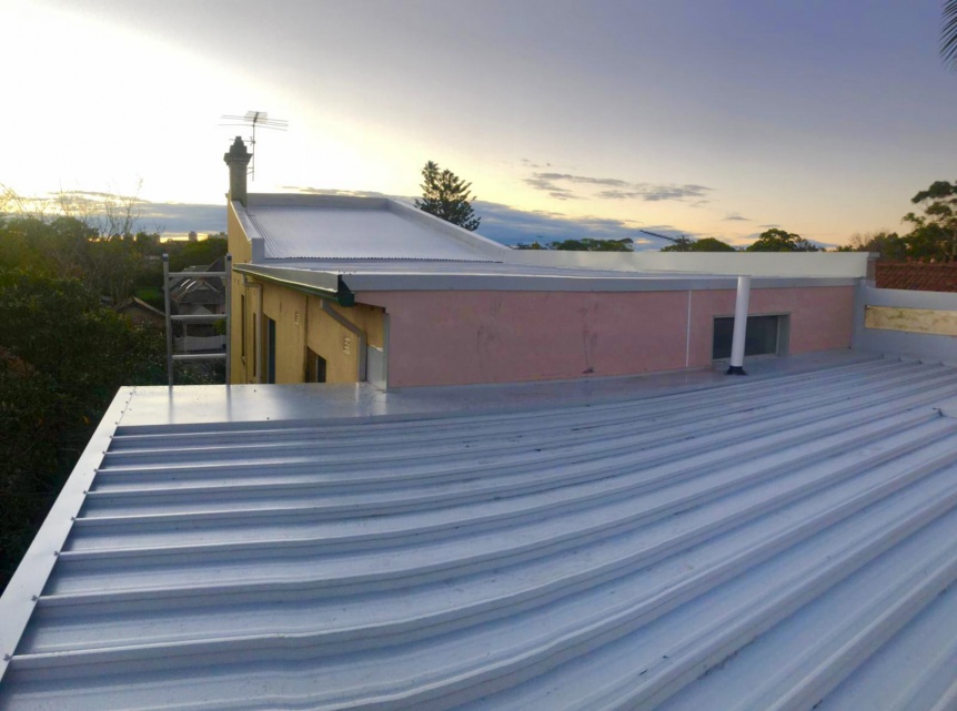 metal roofing Sydney, colorbond kliplok