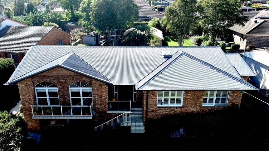 metal roof installed in Eastwood Sydney