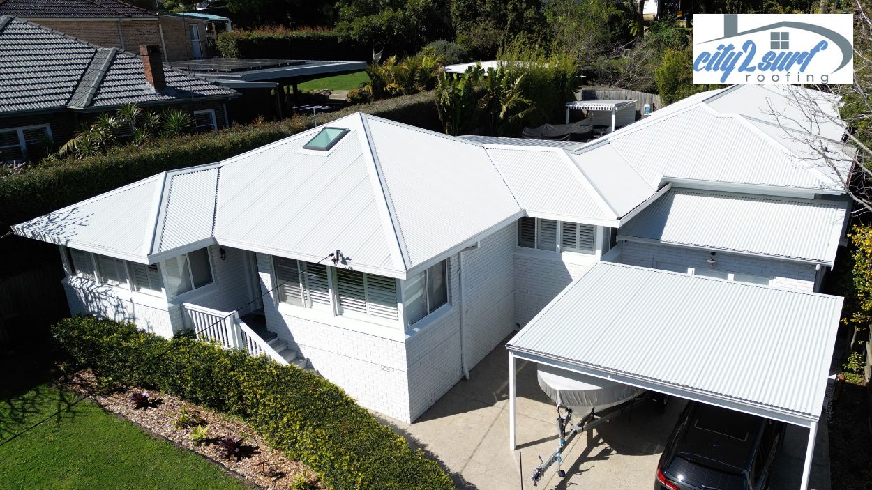 Completed metal roof leak repair delivering long-lasting protection for a Sydney property